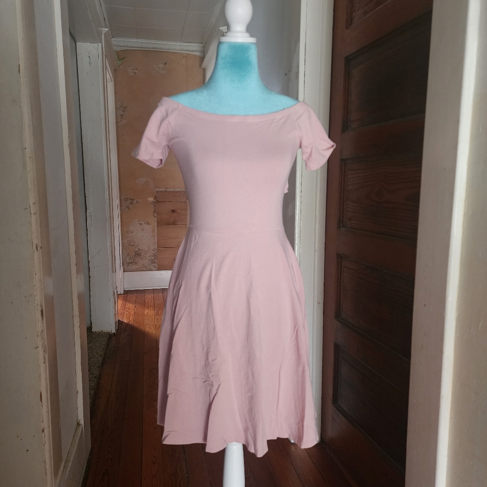 Heart & Hips Fit And Flare Cutout Dress